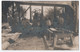 CARTE PHOTO ECRITE DE VILLERS EN 1916 ( COTTERETS A CONFIRMER ) : PRISONNIERS ALLEMANDS DANS UNE SCIERIE ? -z 3 SCANS Z- - Villers Cotterets