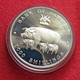 Uganda 1000 Shilling 1995  Pig - Oeganda