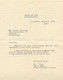 ISRAEL 1958 200 (Pr.) I. Weltkongress Der Jüdischen Jugend, PRIME MINISTER BRIEF - Briefe U. Dokumente