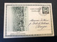 Postkaart Albert I Kepi 35c Op 50c "Knokke Zoute" - Gebruikt Knocke Zoute - Briefkaarten 1934-1951