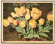 CALENDRIER GF 1964 - Bouquet De Roses, Imprimeur Oberthur Rennes - Grand Format : 1961-70