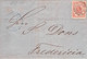 DENMARK - LETTER 1868 KJÖBENHAVN > FREDERICIA Mi #13 / QE 29 - Cartas & Documentos