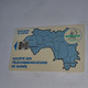 Guinea-(GN-SOT-0004D)-MAP OF GUINEA-(1)-(50units)(C5A154546)-used Card+1card Prepiad/gift Free - Guinea