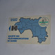 Guinea-(GN-SOT-0004D/1)-MAP OF GUINEA-(2)-(50units)(C5A154546)-used Card+1card Prepiad/gift Free - Guinea