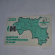 Guinea-(GN-SOT-0005C)-MAP OF GUINEA-(4)(100units)(C55150162)-used Card+1card Prepiad/gift Free - Guinea