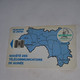 Guinea-(GN-SOT-0007C)-MAP OF GUINEA-(8)(50units)(Not Number Out Side)-used Card+1card Prepiad/gift Free - Guinea