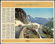 CALENDRIER GF 1966 - Route Des Alpes, Bormes Les Mimosas 83 Var, Imprimeur Oberthur Rennes (calendrier Double) - Grand Format : 1961-70