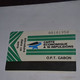 Gabon-(GAB-09)-new Logo-la Philatelie-(8)-(10impulsions)-(00101950)-used Card+1card Prepiad/gift Free - Gabun