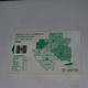 Gabon-(GAB-28B)-map Of Gabon-green-(11)-(50units)-(C35141483)-used Card+1card Prepiad/gift Free - Gabun