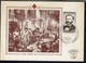 Sarre - Carte Maximum Croix Rouge Henri Dunant "in Der Kirche Von Solférino Am 24-6-1859" Cachet Dudweiler 3 Mai 1953 - - Cartoline Maximum