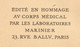 Publicité 8 Pages , Lab. MARINIER , Carte , Photographies, VIEUX PAYS DE FRANCE N° 55, AGENOIS, Frais Fr 2.25 E - Advertising