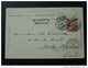 Carte Postale Oblitération Luzern Pour Neuilly Plaisance 1904 Avec Marque "missent To New York" - Lettres & Documents