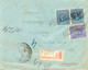 URUGUAY 1919 5 C. (2 X) And 8 C. Artigas On Very Fine R-cover To Frankfort RR!! - Uruguay