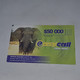 Zimbabwe-(zw-eas-ref-0003/4)-elephant-(24)-($50.000)-(0963-6369-4855-8300)-used Card+1card Free - Zimbabwe