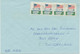 USA 1971 6 C Flag And White House Strip Of Four On Superb Air Mail Cover VARIETY - Covers & Documents