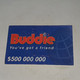 Zimbabwe-(ZW-BUW-REF-0022C)-buddie2-(51)-($500.000.000)-(2402-90710-8489)-used Card+1card Free - Simbabwe