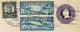 USA 1939 3C GU M Flp. 10C (2x) U 7C McKinley Trans-Atlantic-WWII-Flugpostbf. - 1c. 1918-1940 Lettres