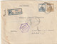 Lettre Recommandée Censurée De Haifa En 1939 Pour La Syrie - Palestine