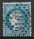 France 1871 Ceres 25C Yv 60A/Mi 51/Sc 58. Reignier-Ésery, Haute-Savoie 3101 Losange Gros Chiffres/Numeral Postmark - 1871-1875 Ceres