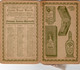 1 Carnet  Booklet  PARFUM Bertilli  Calendrier Almanacco 1918  Al Profumo Rosa  Bertelli - Sin Clasificación