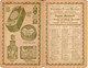 Delcampe - 1 Carnet  Booklet  PARFUM Bertilli  Calendrier Almanacco 1918  Al Profumo Rosa  Bertelli - Sin Clasificación