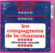45T SP Edith Piaf Et Les Compagnons De La Chanson Le Noël De La Rue Et Douce Nuit EMI Columbia Pochette Papier Languette - Kerstmuziek
