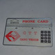 Cape Verde-(CPV-03C)-ctt-red Logo-(1)(100impulsos)-(210F85980)-(tirage-31.000)-used+1 Card Prepiad - Cap Vert