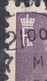 Denmark 1948 Mi. 303    15 Øre King Frederik IX. ERROR Variety 'Double Imprint, Left Corner' (2 Scans) - Variedades Y Curiosidades