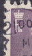 Denmark 1948 Mi. 303    15 Øre King Frederik IX. ERROR Variety 'Double Imprint, Left Corner' (2 Scans) - Plaatfouten En Curiosa