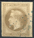 !!! N°9 DES COLO GENERALES OBLIT LOSANGE GPE (GUADELOUPE) SIGNE BRUN - Napoleon III