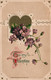 St Valentin - To My Valentine, Flowers And Heart (coeur) Carte Gaufrée John Winsch 1913 - Valentijnsdag