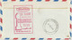 USA 1959 Erstflug A.M. 8 "Columbus, Ohio - Detroit, Michigan" Weitergeleitet BRD - 2c. 1941-1960 Covers