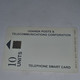 Uganda-(UG-24)-white Card-(16)(10units)(tirage-80.000)(look Out Side And Chip)1card Prepiad/gift Free - Ouganda