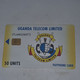 Uganda-(UGA-UT-01)Utl Logo(24)(50units)(UTLAA00240973)(look Out Side And Chip)-used Card+1card Prepiad/gift Free - Uganda