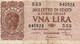 ITALIA 1 LIRA 1944 P-29c  CIRC. - Italia – 1 Lira