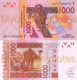 WEST AFRICAN STATES, TOGO, 1000 F, 2020, Code T, Pick New, Not In Catalog, UNC - Westafrikanischer Staaten