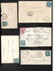 Delcampe - France Lot De 50 Lettres Et Plis Classiques" Bleus"  Oblitérés B/TB   à Saisir     Mise à Prix  1 Euro      Soldes ! ! ! - Collezioni (senza Album)