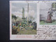 1904 Kolonie Deutsche Post In China AK Iltis Denkmal Shanghai Einschreiben Hankau (China) Deutsche Post Eingeschrieben - Cina (uffici)