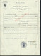 SUISSE DOCUMENT DE THUN ( THOUNE ) 1943 CANTON DE BERN SUR CACHET  : - Suisse