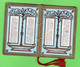 1 Carnet Booklet Calendrier  1943 Des  Jardins Magnifiques  PARFUM Barbiera Lorenzo Piceno Tivoli Versailles Egypt Japan - Ohne Zuordnung