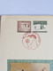 Japan FDC METAL ENGRAVING INTL. LETTER WEEK 1963  Athlétisme  SPORT Danse Et Sumo - Cartes-maximum