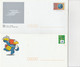 FRANCE  4 ENTIERS POSTAUX RESERVES A LA POSTE  HORS SERVICE - Collections & Lots: Stationery & PAP