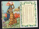 Delcampe - 1 Carnet Booklet Calendrier  1942  Donne In Fiore Perfumed Almanac  Pietro Di Matteo NAPOLI  6x9 Cm - Tamaño Pequeño : ...-1900