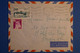 O2 MAROC BELLE LETTRE   1932 PAR AVION MEKNES POUR PARIS FRANCE+ AFFRANCHISSEMENT INTERESSANT - Covers & Documents