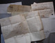 Lot De 12 Lettres De Bordeaux Entre 1807 Et 1877, Marques Postales, Cachets, Voir Photos ! - Collections