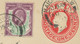 GB 1902/12 Edward VII 1 1/2d Normal Paper, Chalky Coated Paper, Somerset Print Each as Additional Franking On 3 PS Env - Brieven En Documenten