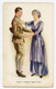 Illustrateur Gunn. Soldat  Américain , Guerre. Couple,  " Ne T'inquiète Pas Pour Moi !  " - Gunn