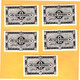 Algerie 2 Francs NEUF - UNC, Series Letter G, P. 102- Num. Consecutive - Algérie