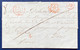 Suisse Lettre Oct 1845 Dateur Geneve + PP Rond + Entrée Suisse/ Par Fernex + Petit 2 Crayon Rouge  Paris Superbe ! - ...-1845 Vorphilatelie