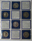 DDR Gedenkmünzensammlung Komplett 123 Münzen Stempelglanz (123484) - Collections
